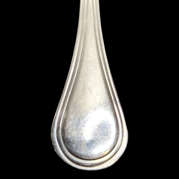 Pfaltzgraff STURBRIDGE 18/0 stainless SERVING SPOONS 6 3/4" Lot of 2 RETIRED - Picture 2 of 9